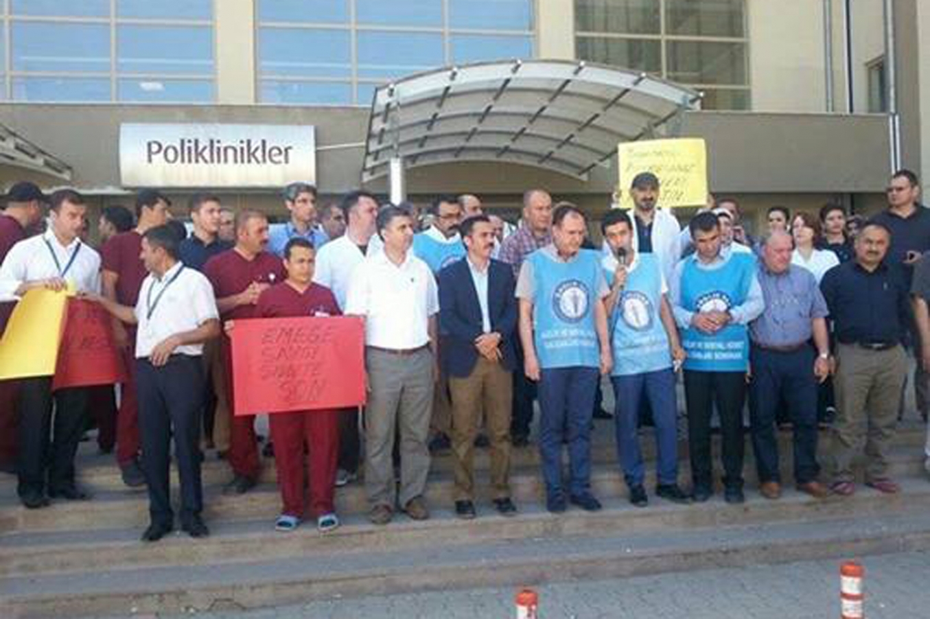 Kâhta Sağlık Sen’den basın açıklaması Kâhta Sağlık Sen’den basın açıklaması